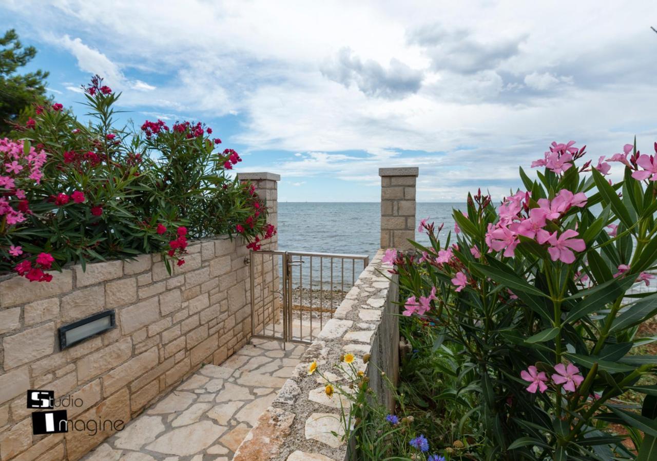 Charming Stone Cottage By The Sea Umag Eksteriør bilde